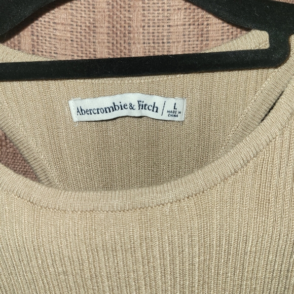 Abercrombie & Fitch Knit Beige Bodysuit - Picture 2 of 3